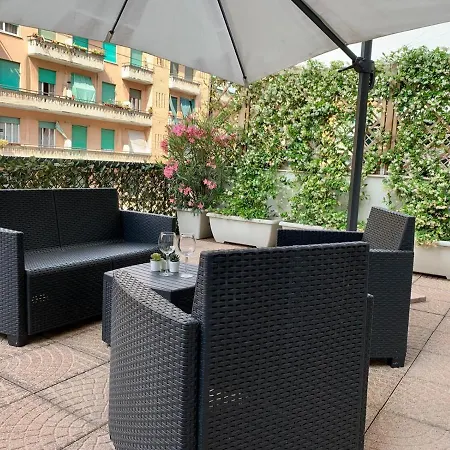 Bright Terrace In Eleganza E Relax Apartment *